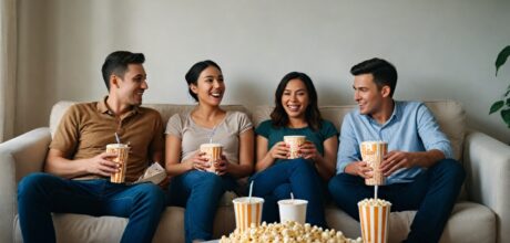 How to start a movie night tradition with friends