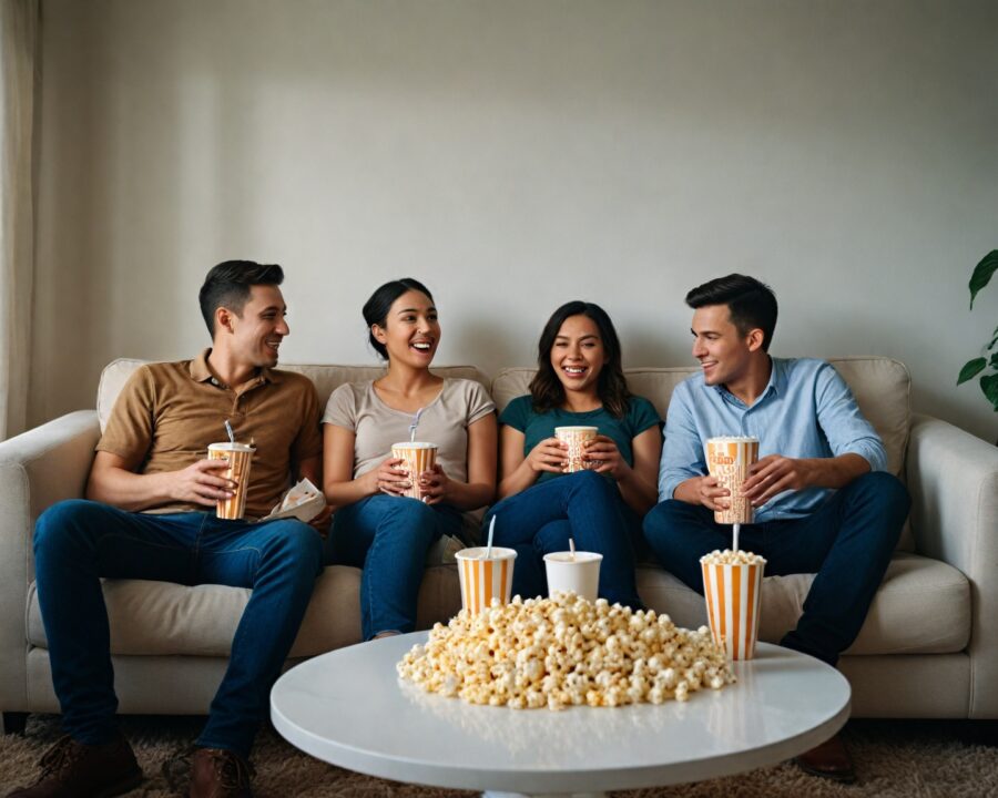 How to start a movie night tradition with friends
