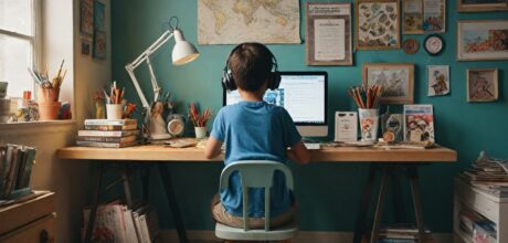 Effective screen time limits for kids studying online