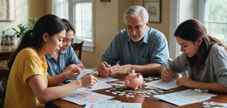 How to manage debt while saving as a family