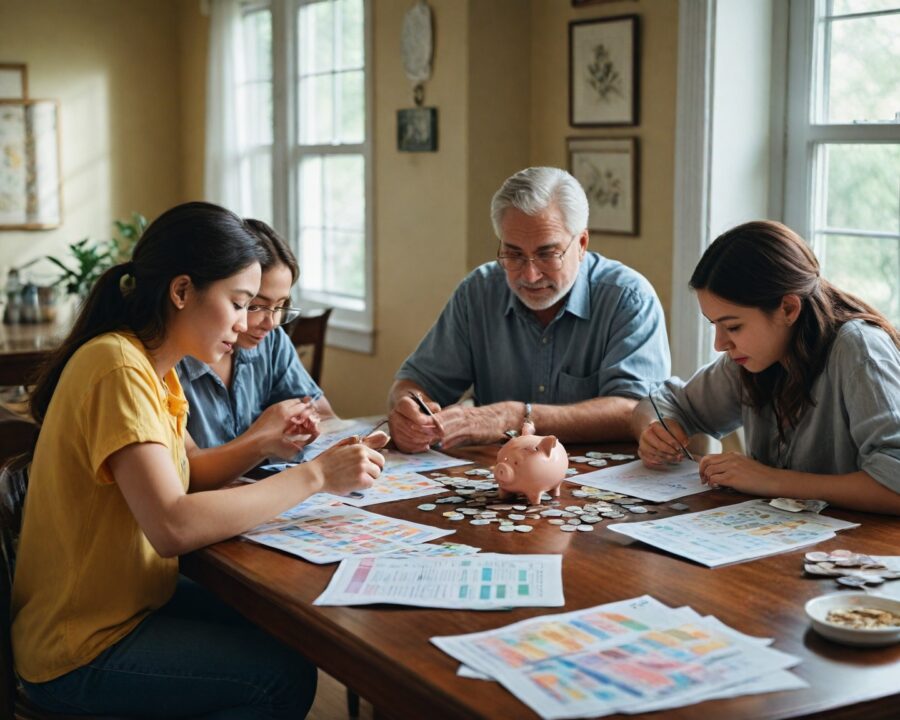 How to manage debt while saving as a family