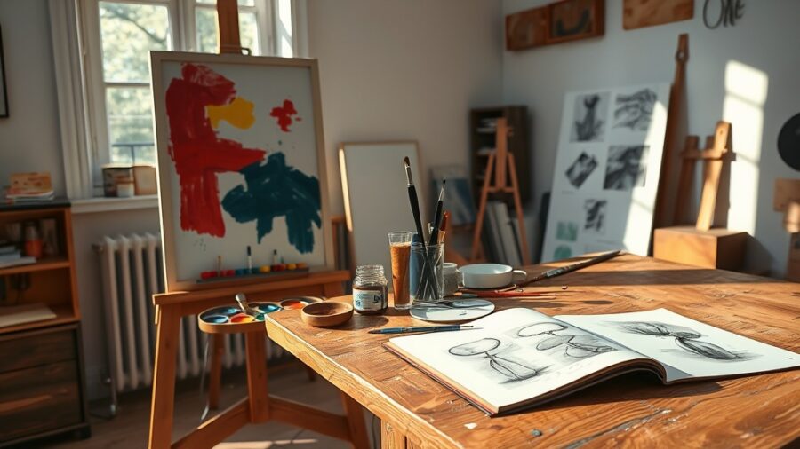 Exploring Art Class: Painting and Drawing Techniques